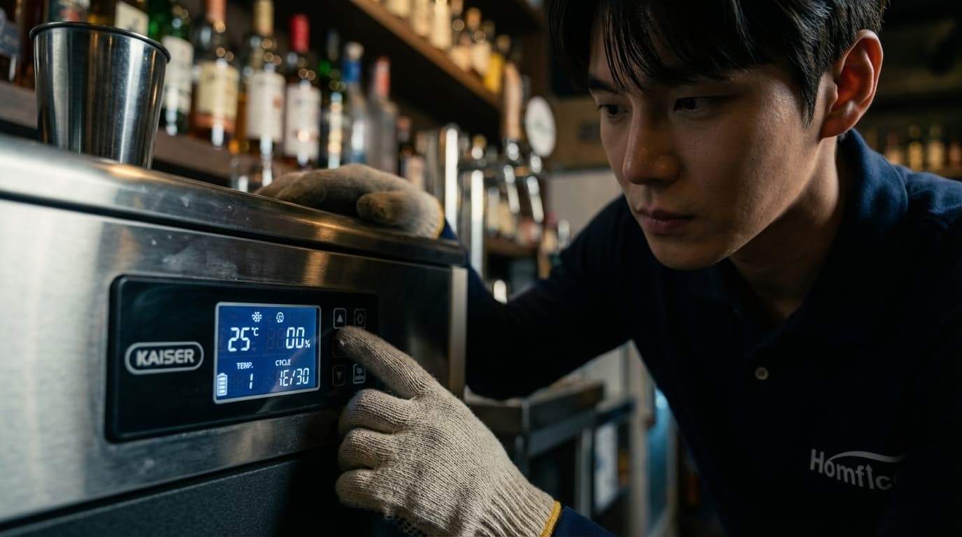 제빙기 세척 수리